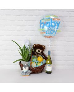 It’s a Baby Boy Gift Basket