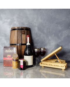 The Sweet Temptations Gourmet Wine Basket