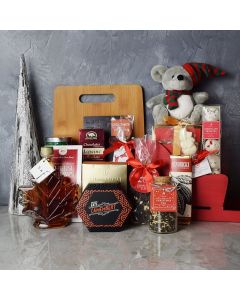 Chocolate Truffles & Christmas Sleigh Basket