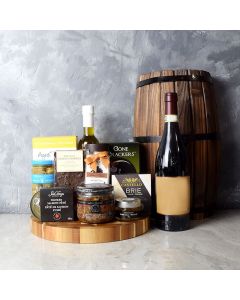 Snack & Relax Wine Gift Basket