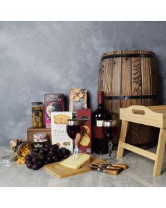 Guildwood Wine & Snack Basket