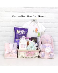 Custom Baby Girl Gift Basket Canada