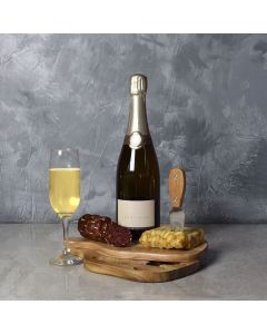 Toast to Meat & Cheese Champagne Basket