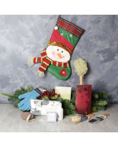 Snowman Spa Stocking Gift Set