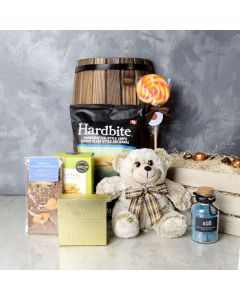 Cuddly Bear Snack Gift Crate