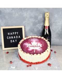 Summerhill Canada Day Cake