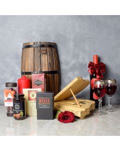 Deluxe Grand Piano & Wine Gift Basket