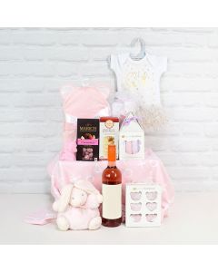Deluxe Mommy & Baby Girl Gift Basket