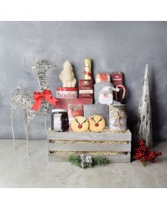Birch & Bubbly Holiday Gift Crate