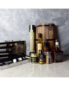Mediterranean Grilling Gift Set with Liquor