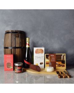 Gourmet Cheese & Champagne Gift Basket