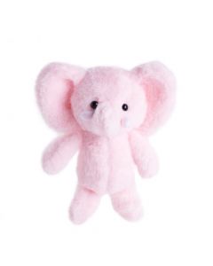 Small Pink Plush Elephant