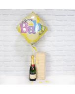 Welcome Baby Champagne Basket