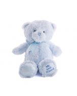Blue Best Friend Baby Plush Bear